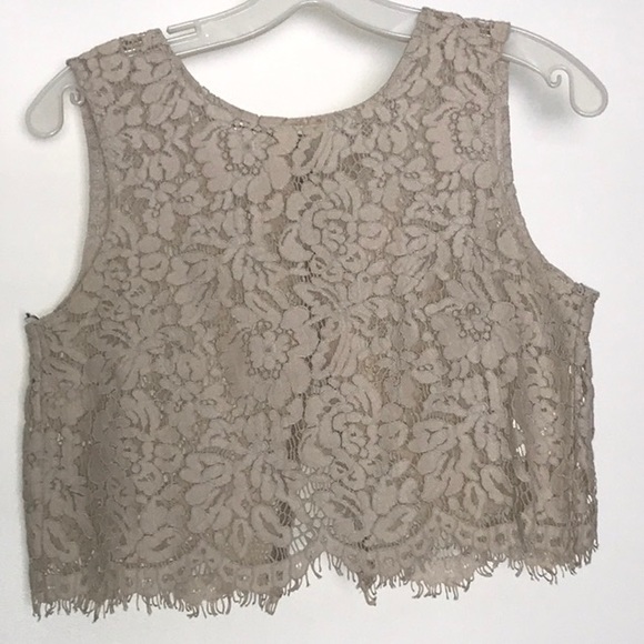 NWOT BHLDN JENNY YOO CLEO LACE CROP TOP Z39-16 - Picture 4 of 6